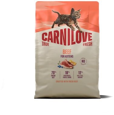 Carnilove True Fresh Cat Dry Beef for Kittens 2 kg