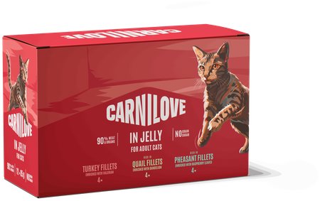Carnilove Cat Pouch Jelly multipack 12× 85 g
