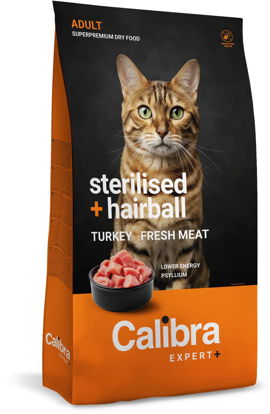 Calibra Cat Expert+ Adult Sterilised & Hairball 400 g