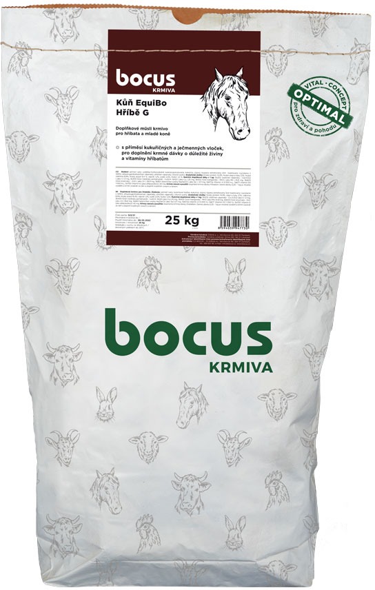 BOCUS EquiBo Žriebä granulované krmivo pre žriebätá 25 kg