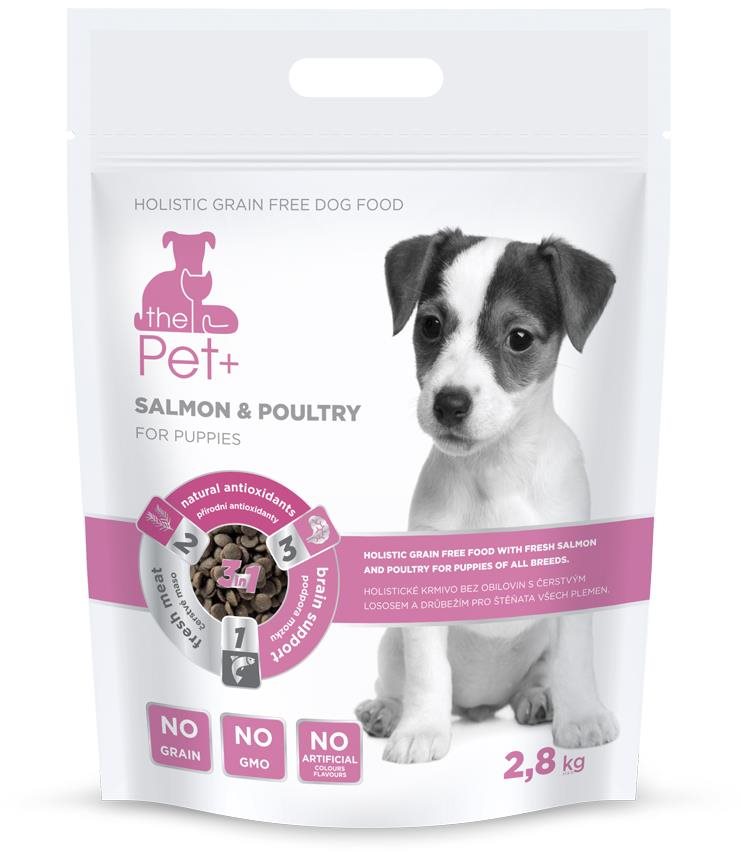 ThePet+ 3 in 1 Dog Puppies Salmon & Poultry 2,8 kg