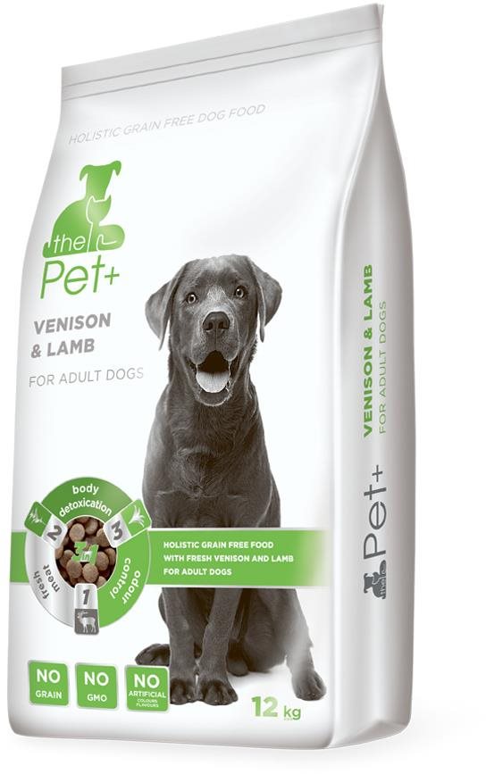ThePet+ 3 in 1 Dog Adult Venison & Lamb 12 kg