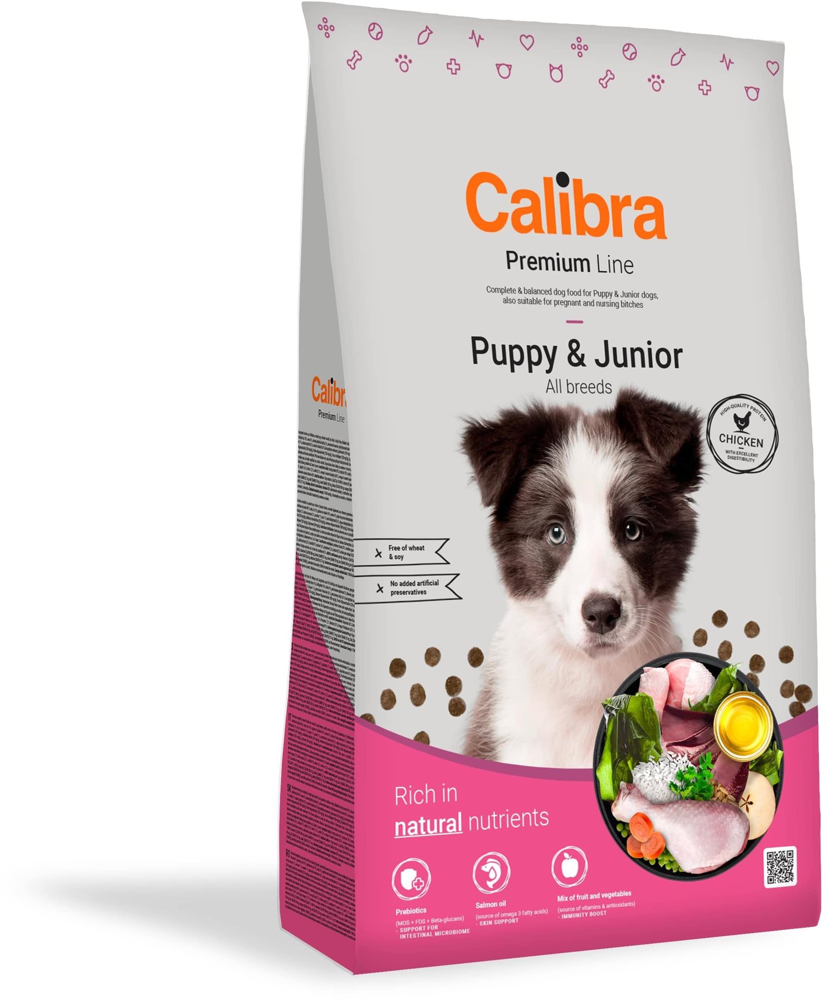 Calibra Dog Premium Line Puppy & Junior 3 kg