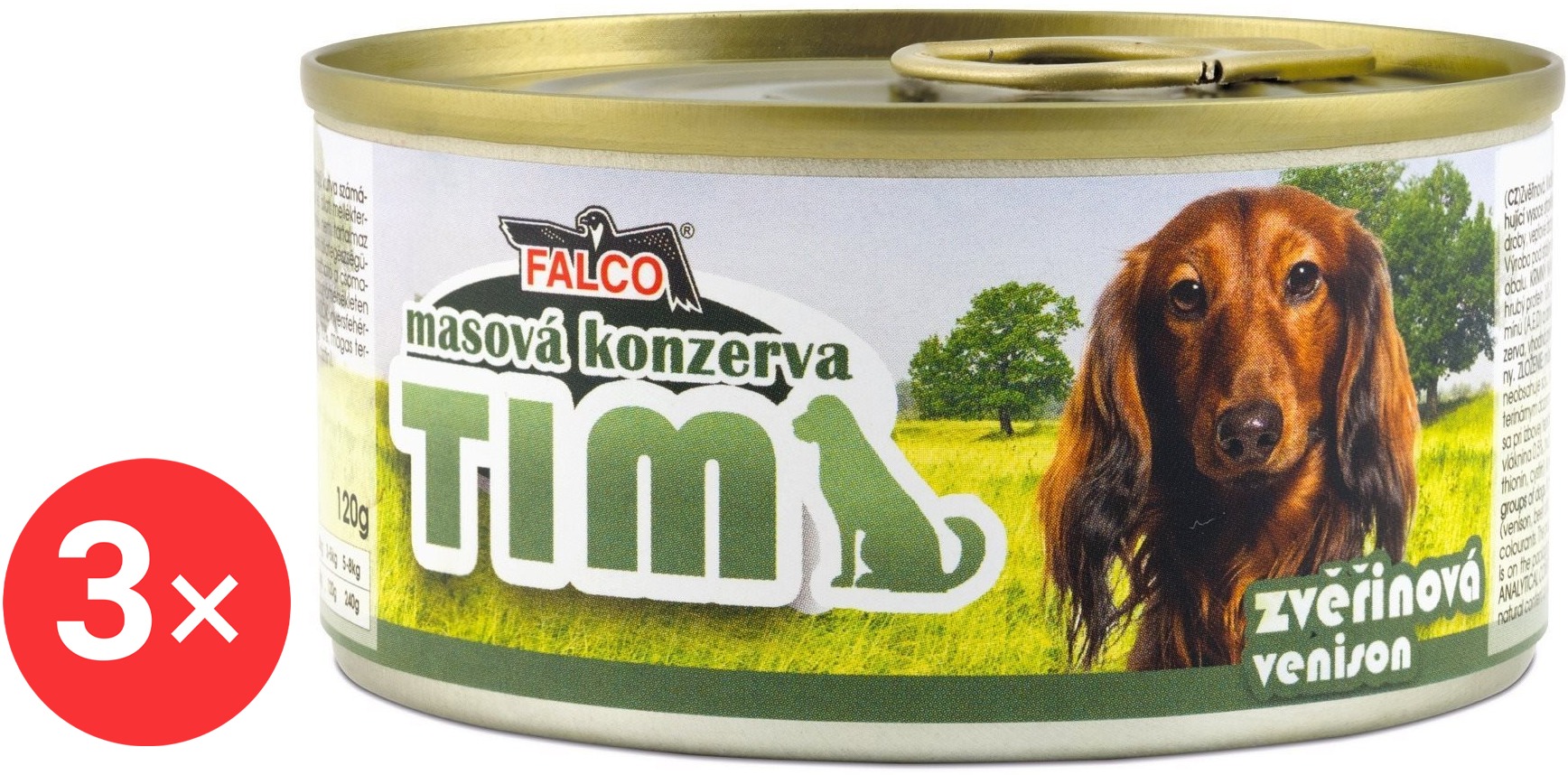 Sokol Falco TIM zverinová 3× 120 g