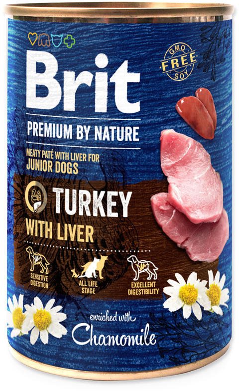 Brit Premium by Nature Turkey with Liver 400 g