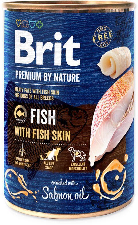 Brit Premium by Nature Fish with Fish Skin 400 g