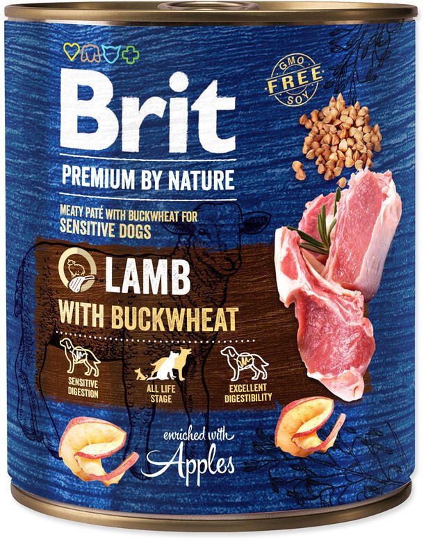 Brit Premium by Nature Lamb with Buckwheat 800 g