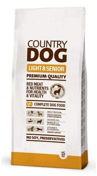 Country Dog Light & Senior 15 kg
