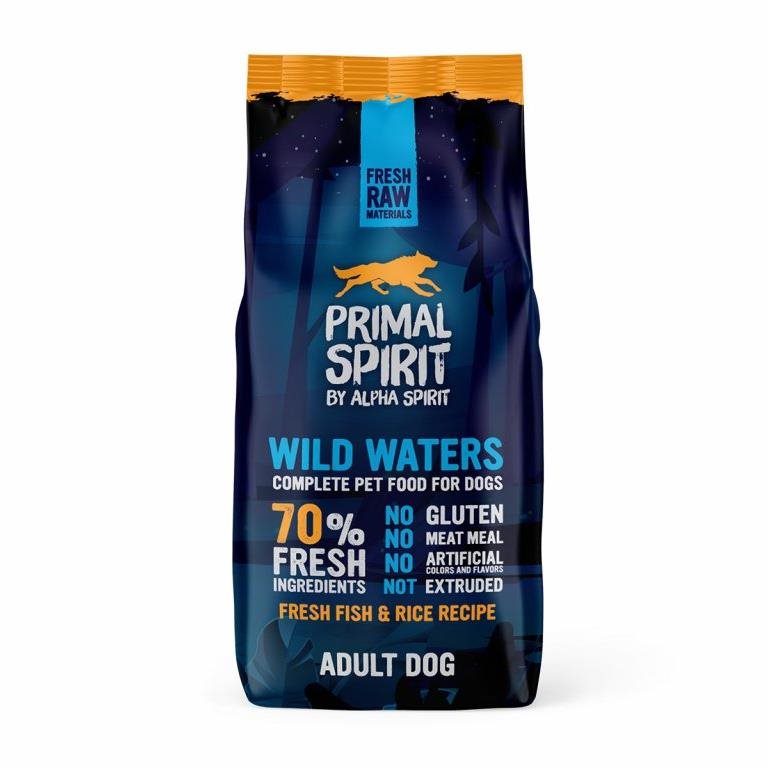 Primal Spirit Dog Wild Waters 70 % 12 kg