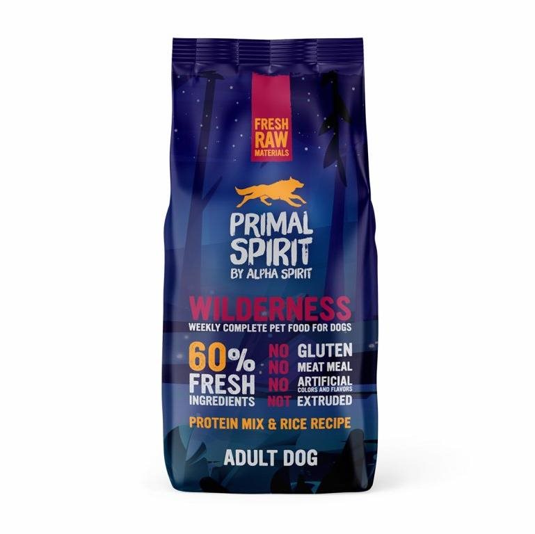 Primal Spirit Dog Wilderness 60 % 12 kg