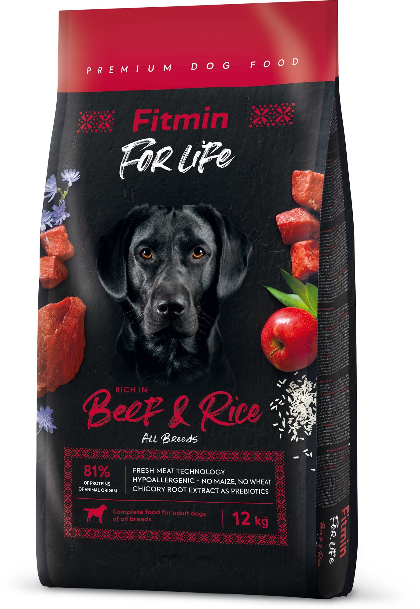 Fitmin For Life Dog Beef & Rice 12 kg