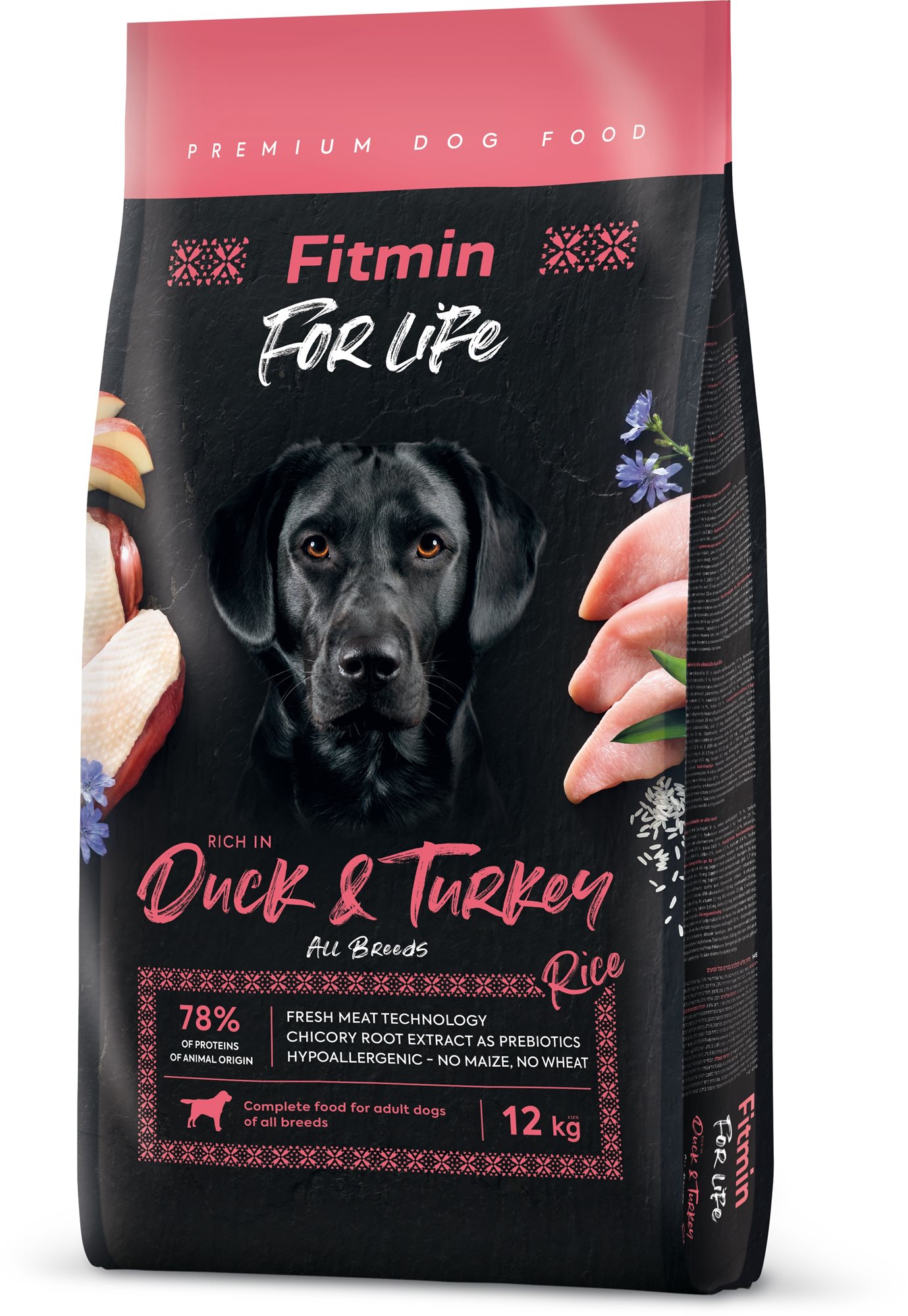 Fitmin For Life Dog Duck & Turkey 12 kg