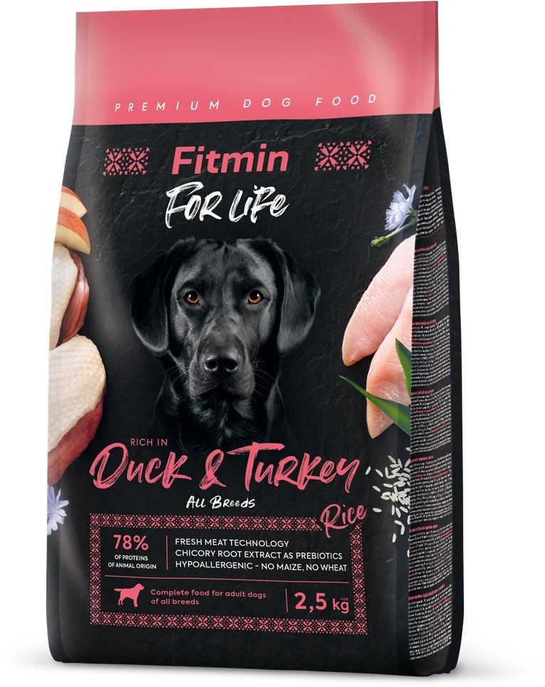Fitmin For Life Dog Duck & Turkey 2,5 kg
