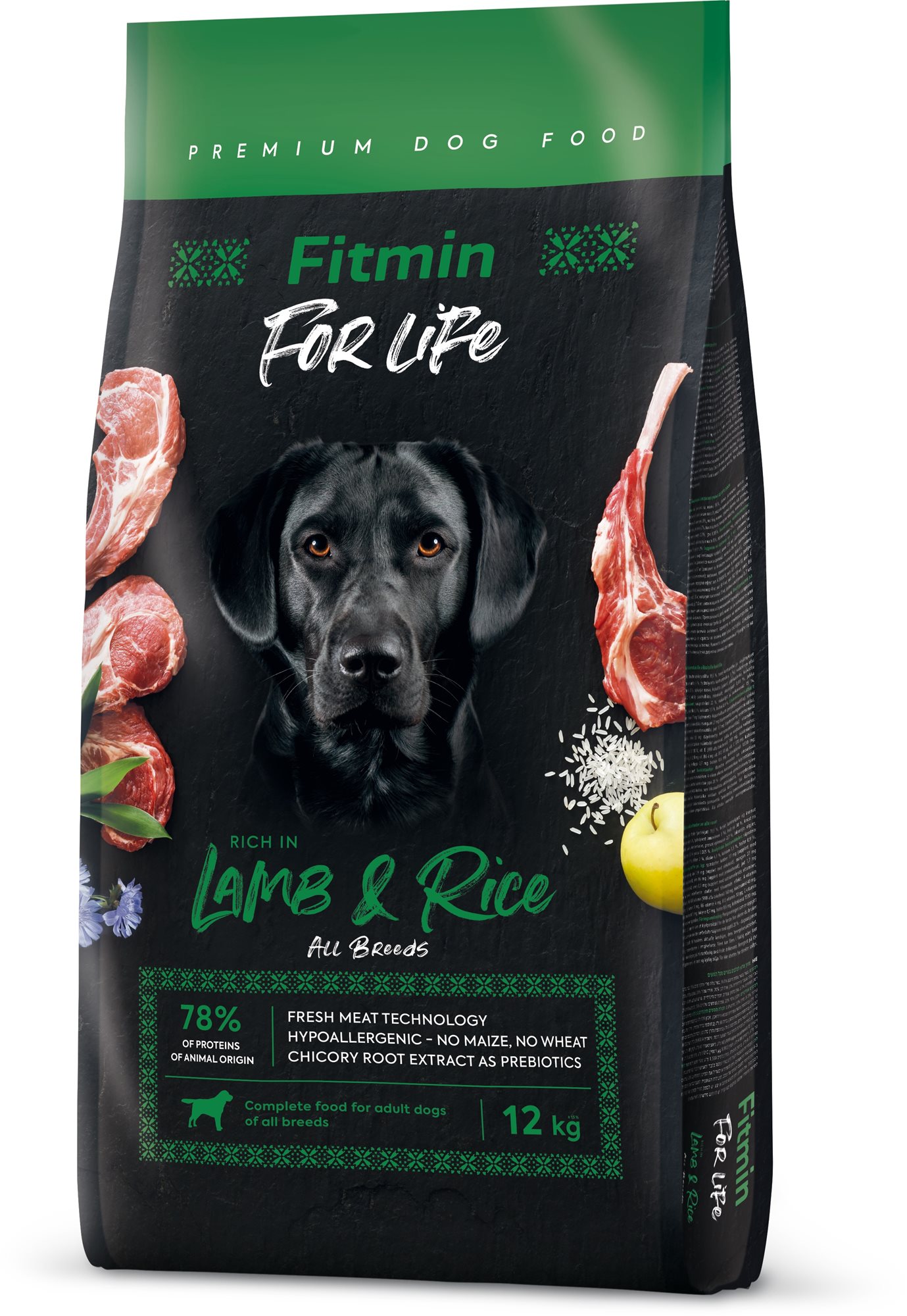 Fitmin For Life Dog Lamb & Rice 12 kg