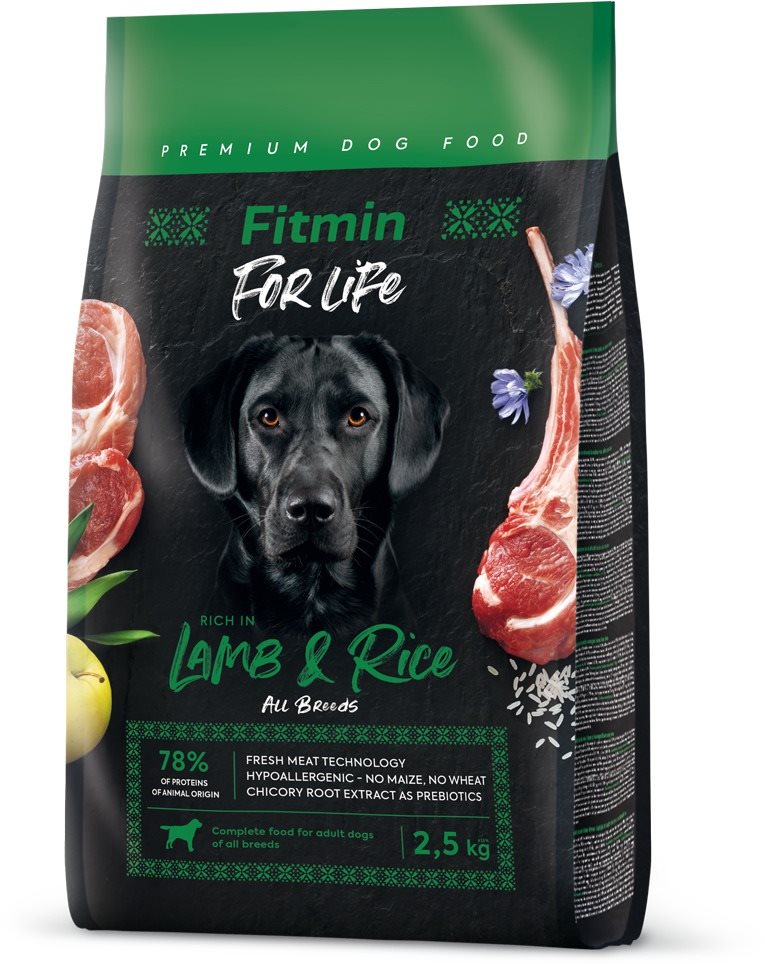 Fitmin For Life Dog Lamb & Rice 2,5 kg