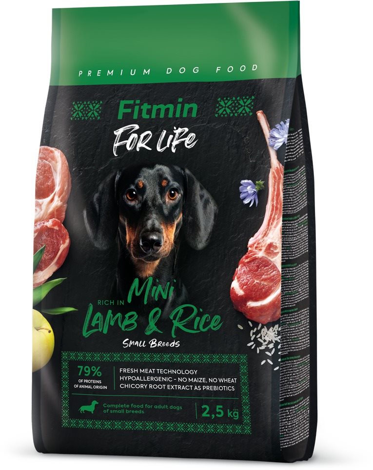 Fitmin For Life Dog Lamb & Rice Mini 2,5 kg