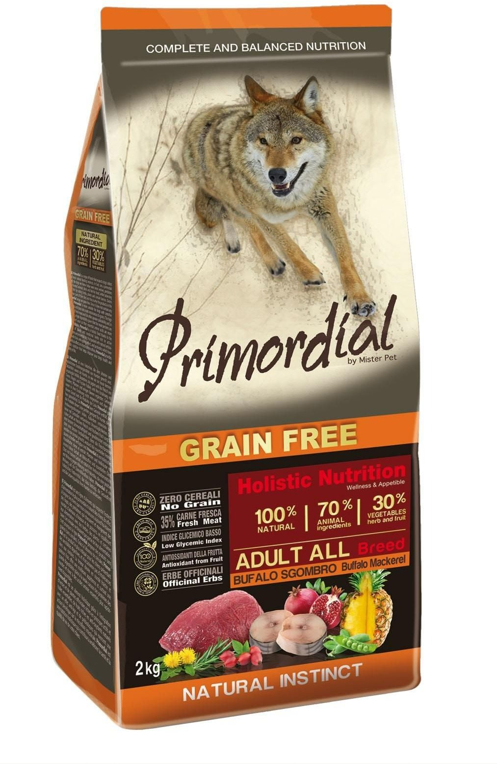 Primordial Buffalo and Mackerel 2kg