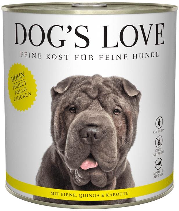 Dog's Love konzerva Kurča Adult Classic 800 g