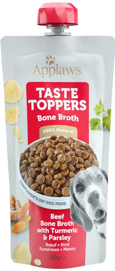 Applaws kapsička Dog Taste Toppers Smoothie Hovädzí vývar 200 ml
