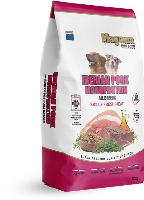 Magnum Iberian Pork Monoprotein all breed 12 kg