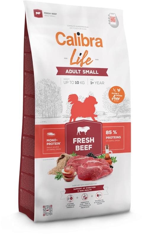 Calibra Dog Life adult small fresh beef 6 kg