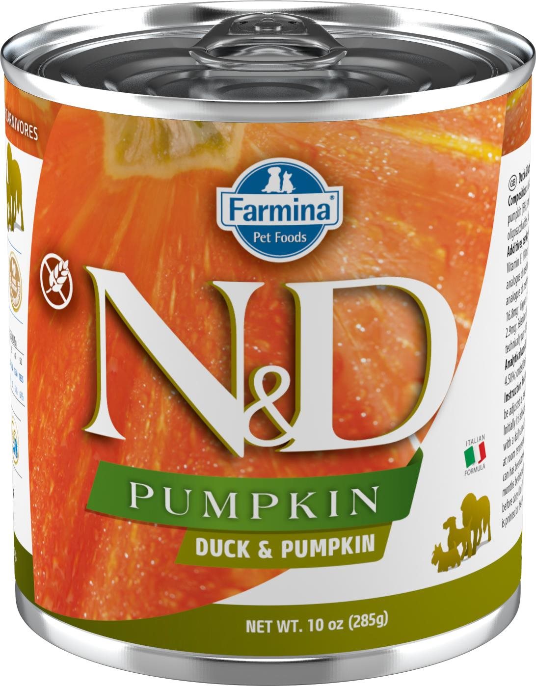 N&D Pumpkin Dog Adult Duck & Pumpkin 285 g