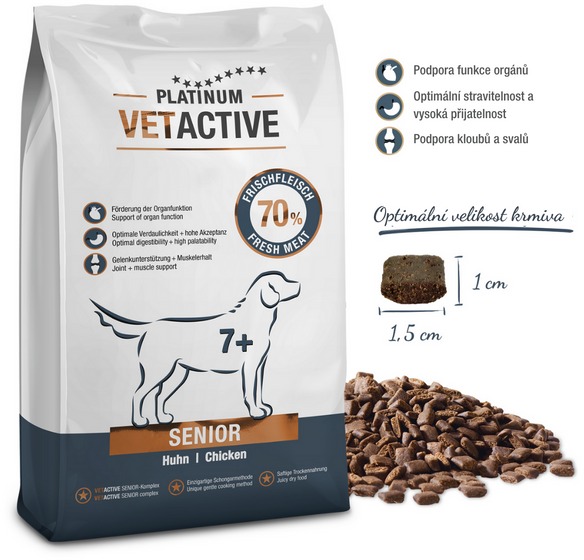 Platinum Vetactive senior 1,5 kg