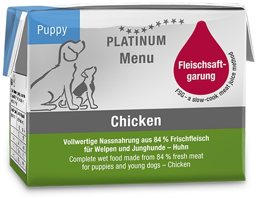 Platinum Menu Puppy Chicken 90 g