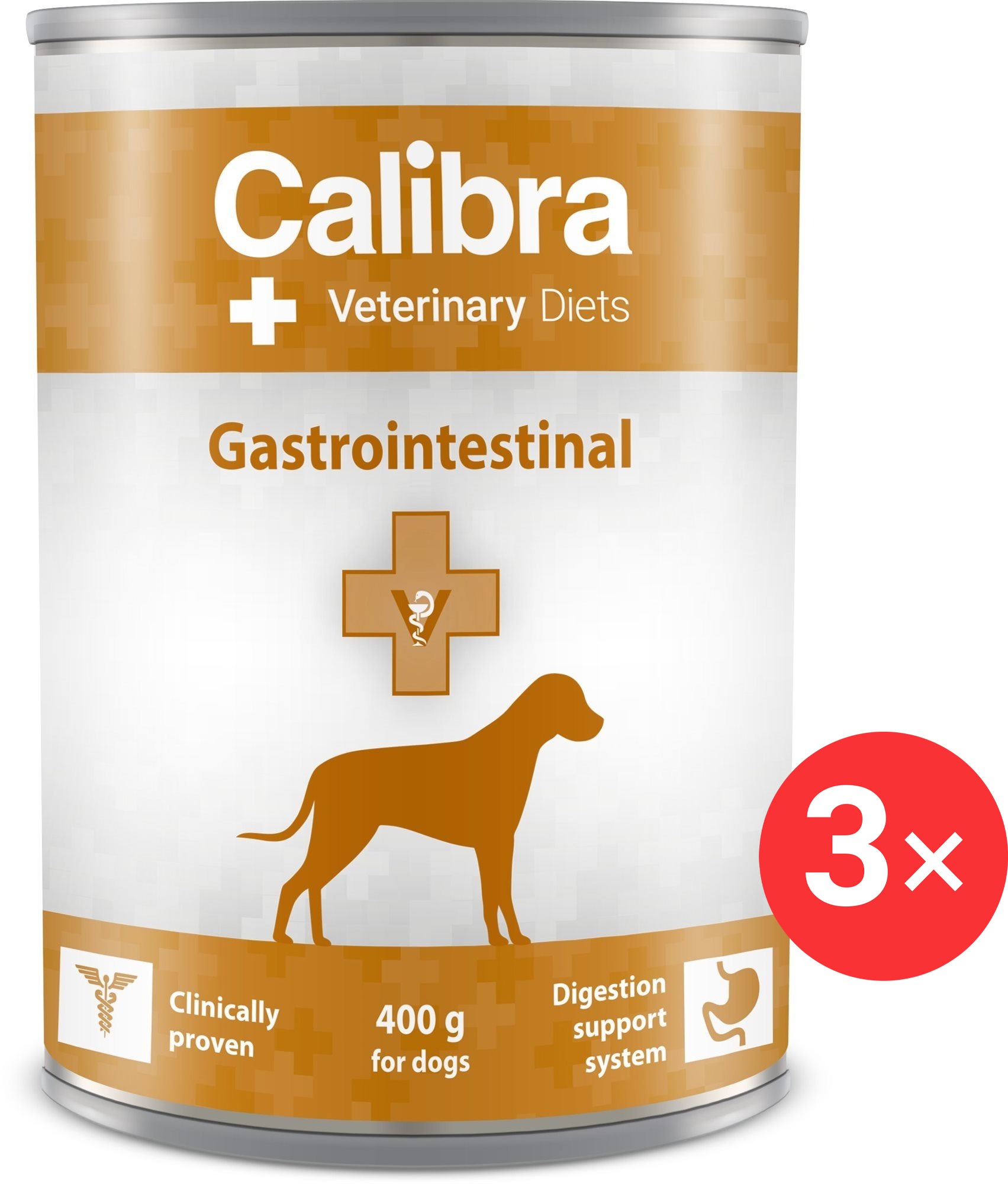 Calibra VD Dog konz. Gastrointestinal 3× 400 g