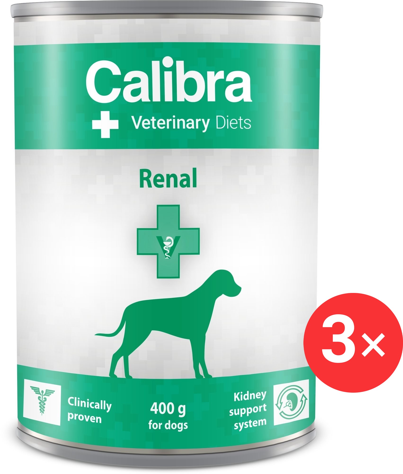 Calibra VD Dog konz. Renal 3× 400 g