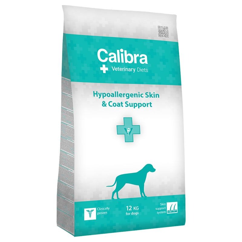 Calibra VD Dog Hypoallergenic Skin & Coat Support 12 kg