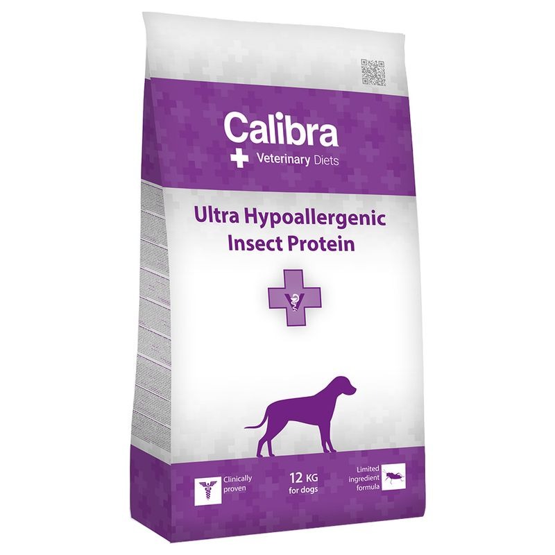 Calibra VD Dog Ultra Hypoallergenic Insect Proteín 12 kg