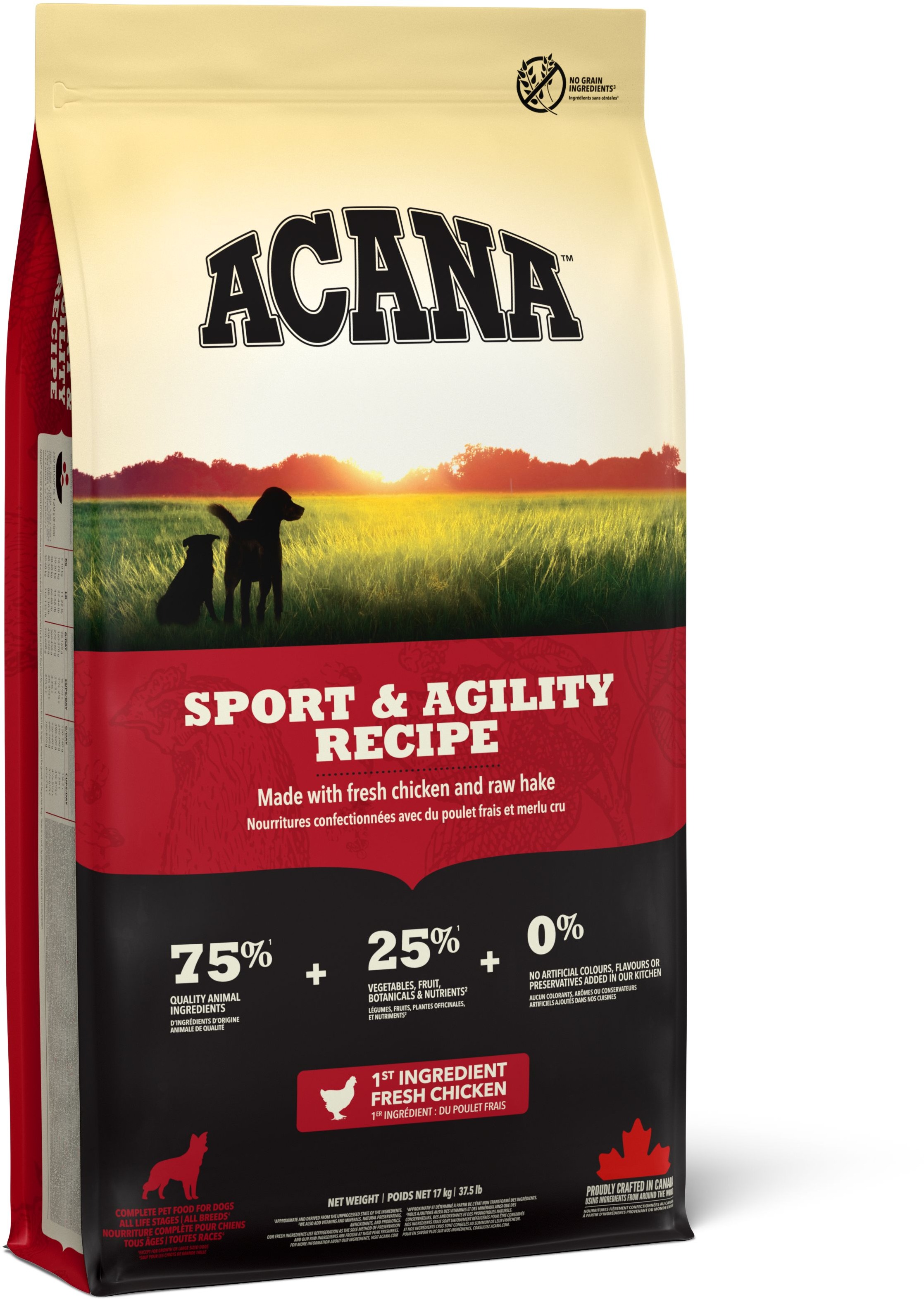 Acana Sport & Agility Recipe 17 kg
