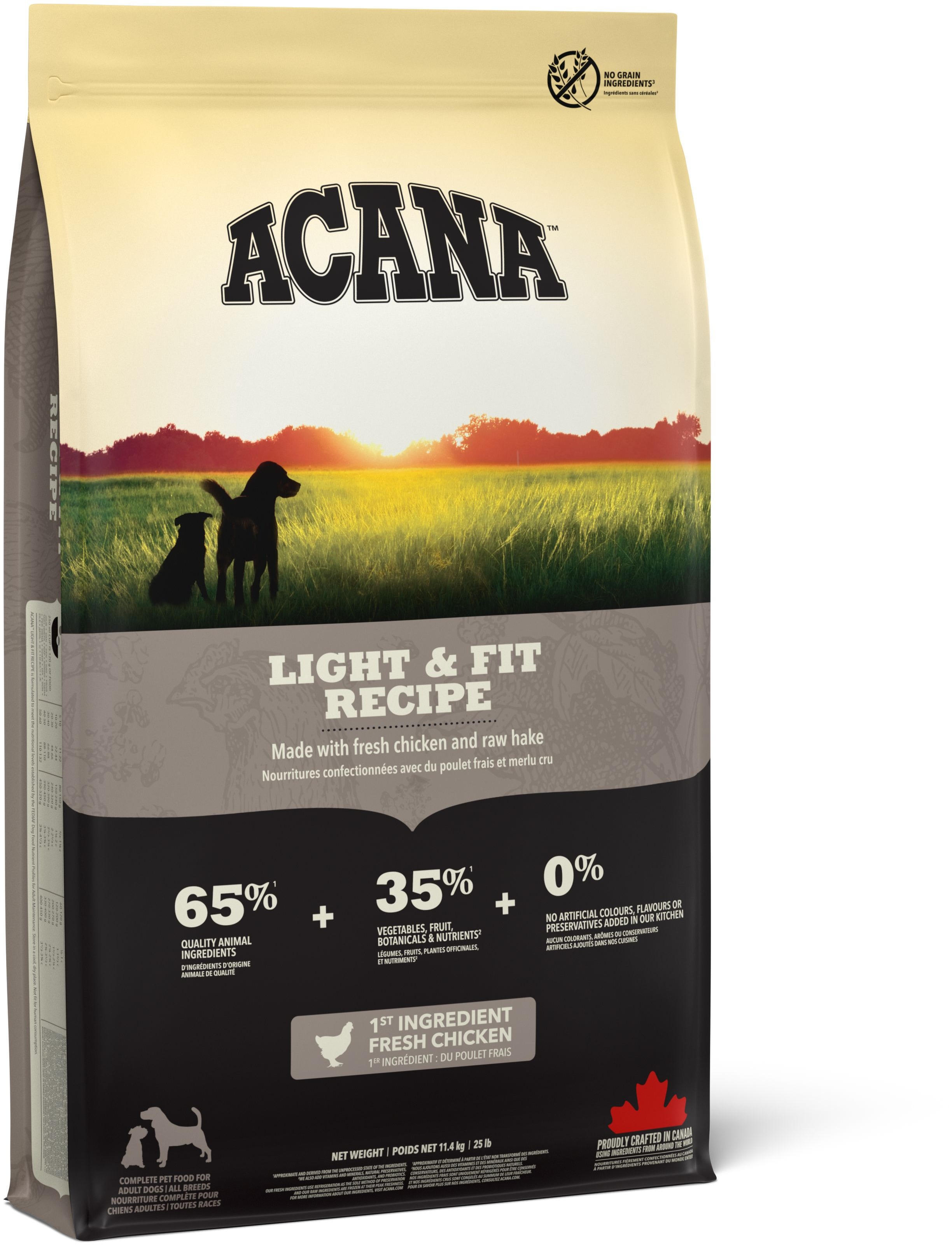 Acana Light & Fit Recipe 11,4 kg