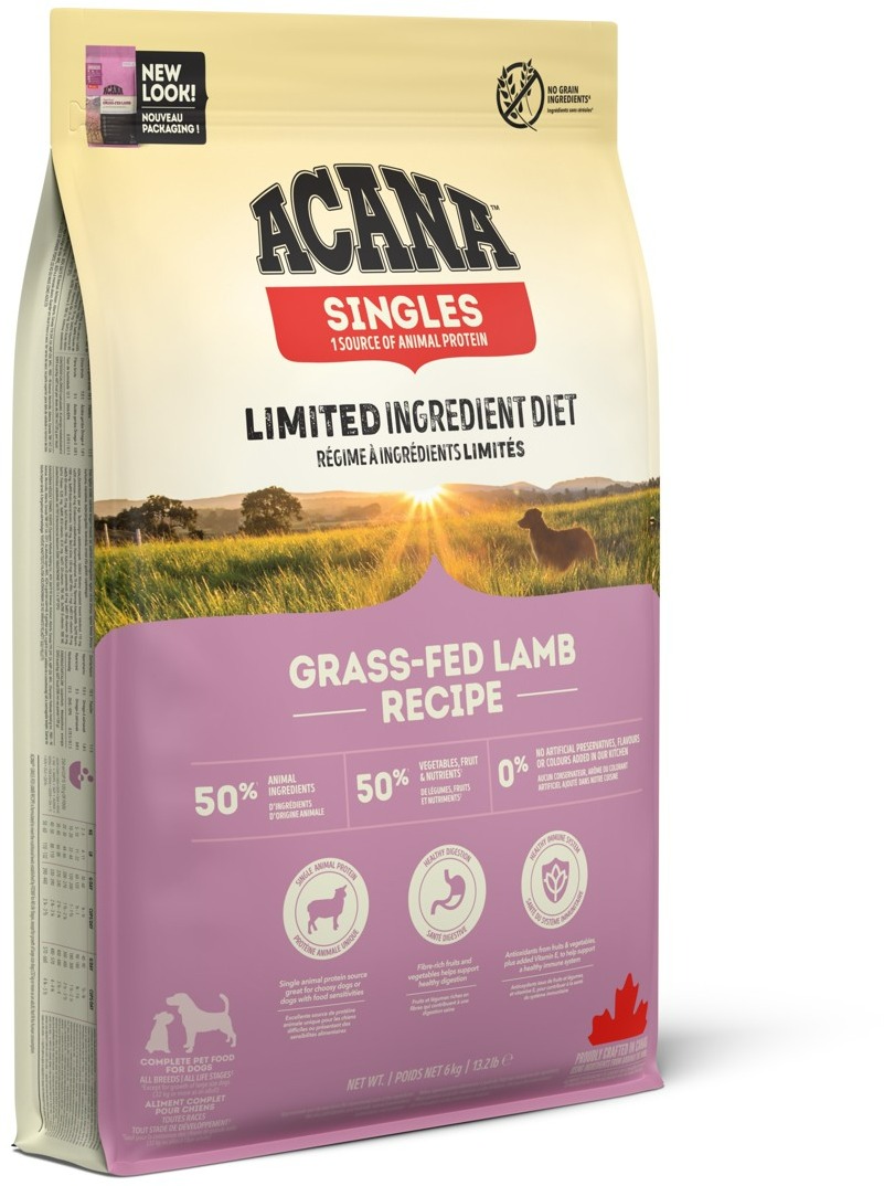 Acana Grass-Fed Lamb Singles 6 kg