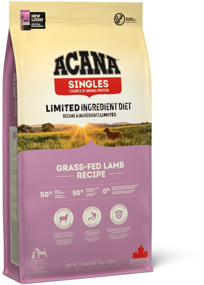 Acana Grass-Fed Lamb Singles 17 kg