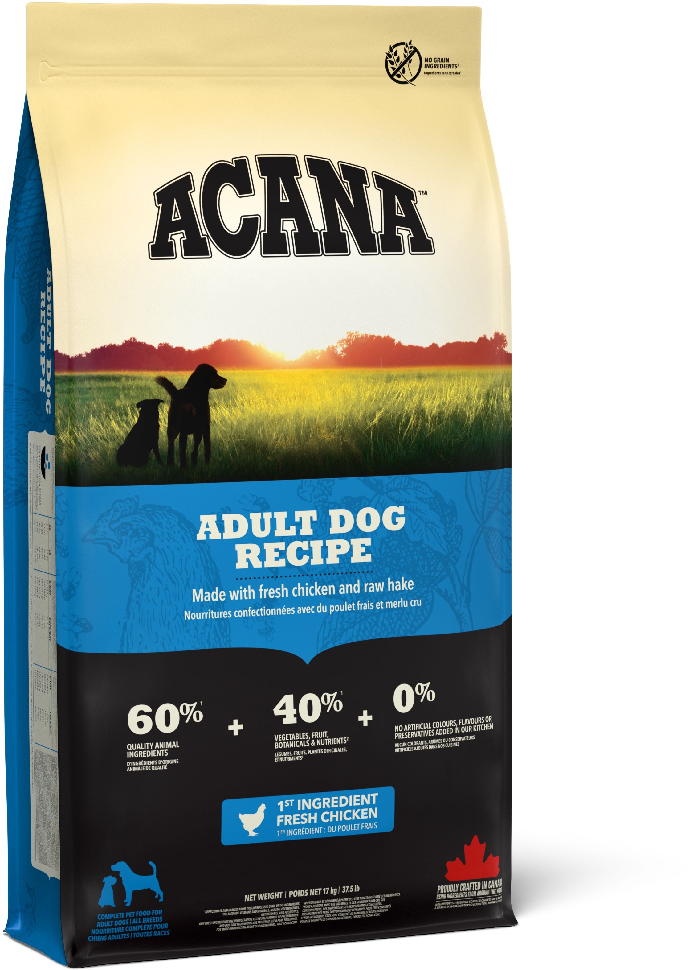 Acana Adult Dog Recipe 17 kg