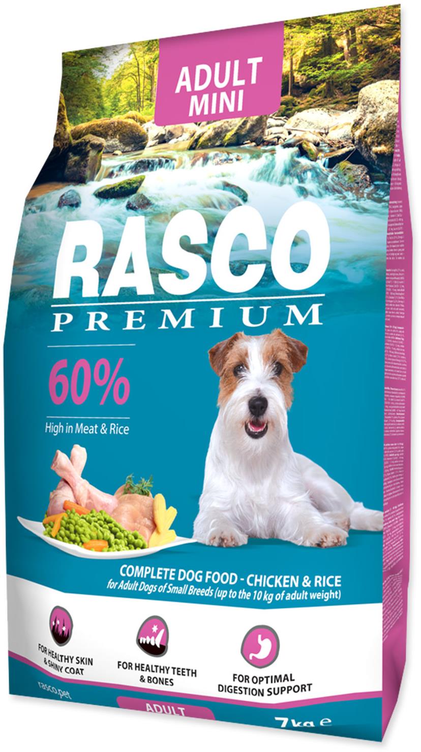 Rasco Granule Premium Adult kura s ryžou 7 kg
