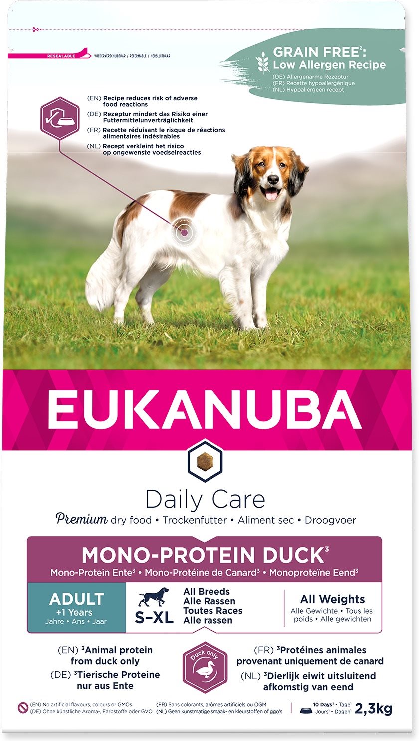 Eukanuba Daily Care Adult Mono Protein Duck 2,3 kg