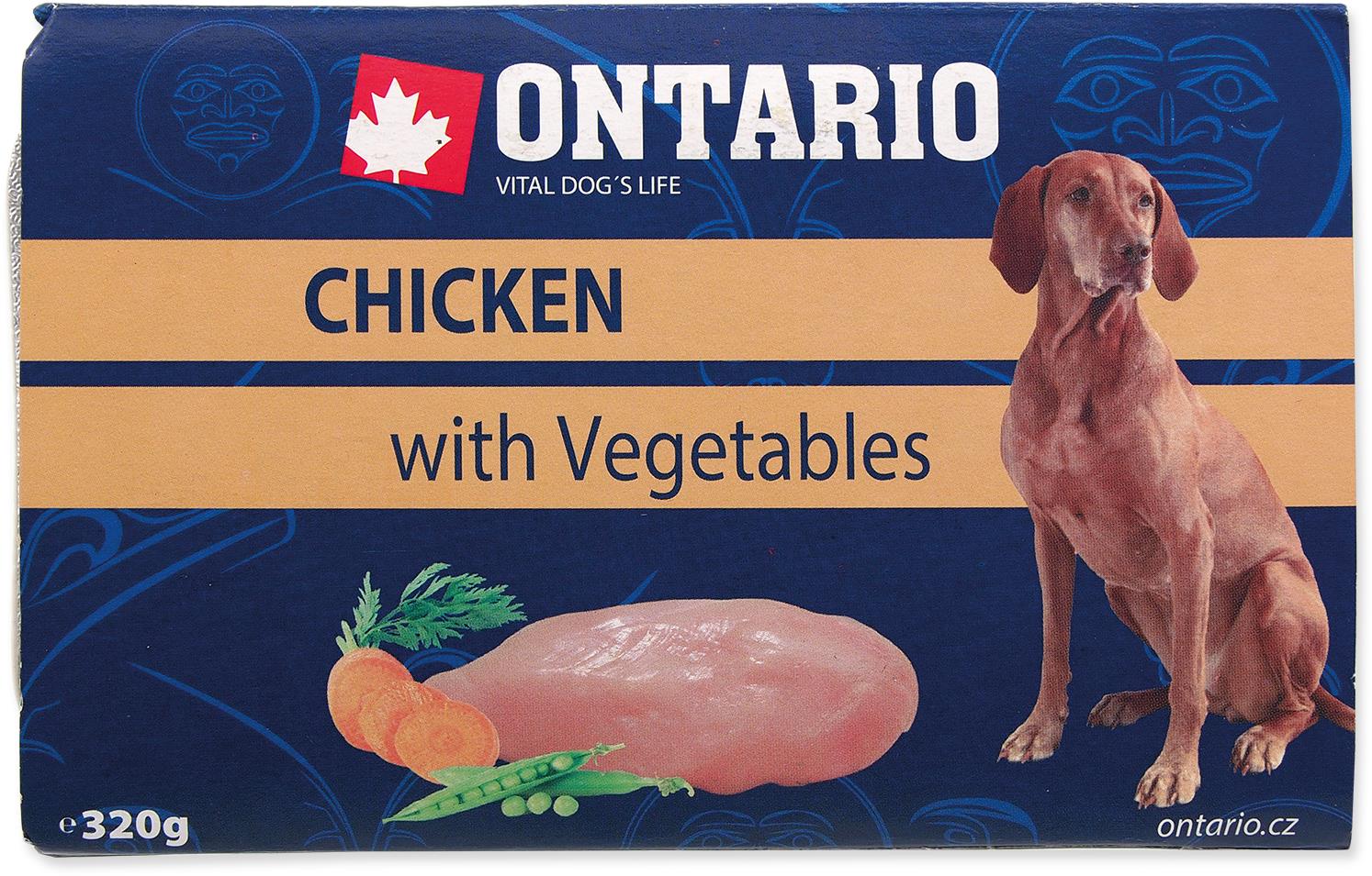 Ontario Vanička kuracia so zeleninou 320 g