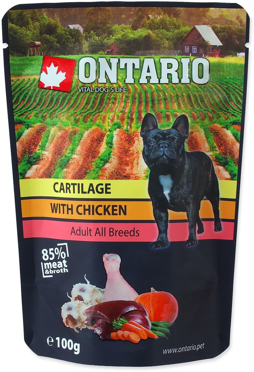 Ontario Kapsička, chrupavky s kuracím vo vývare 100 g