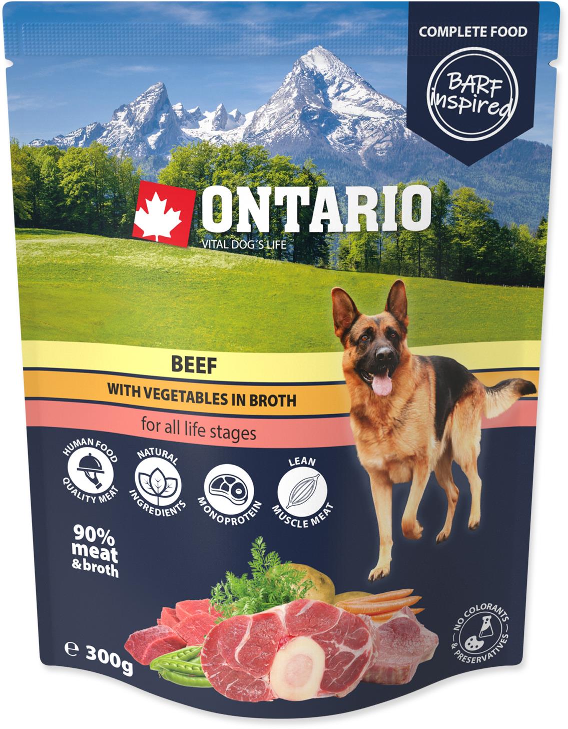 Ontario Kapsička, hovädzie so zeleninou vo vývare 300 g