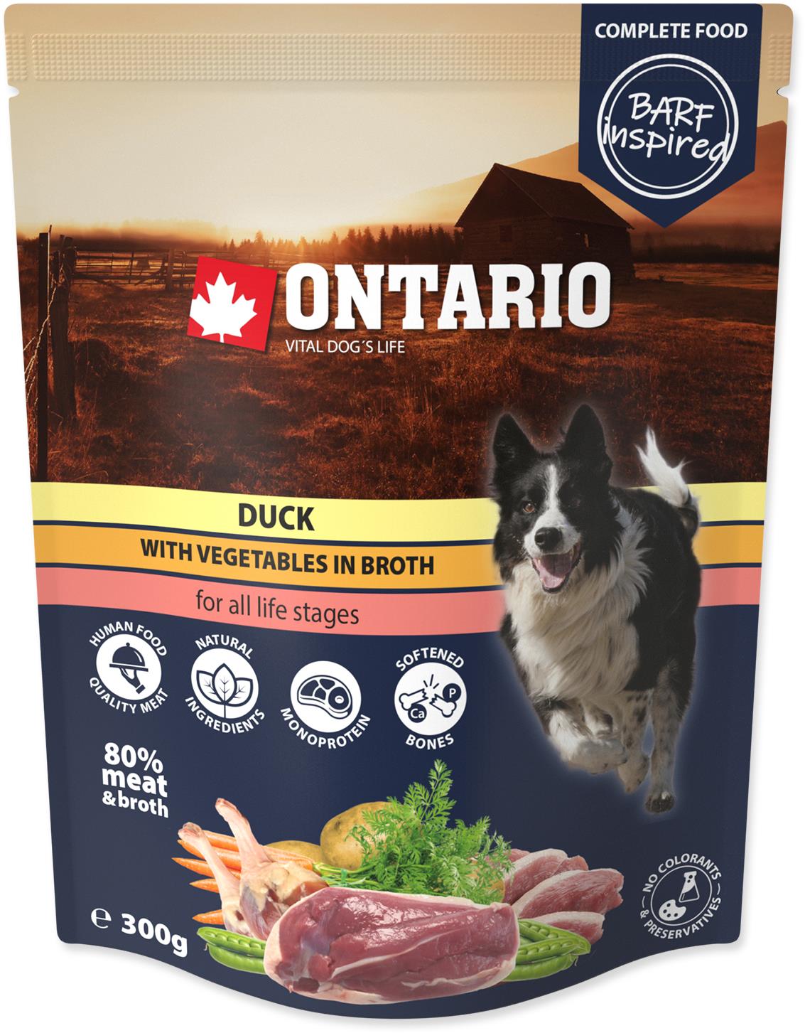 Ontario Kapsička, kačacie so zeleninou vo vývare 300 g