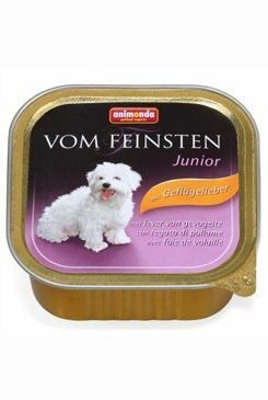 Animonda paštéta pre psov Junior hovädzie, hydinové 150 g