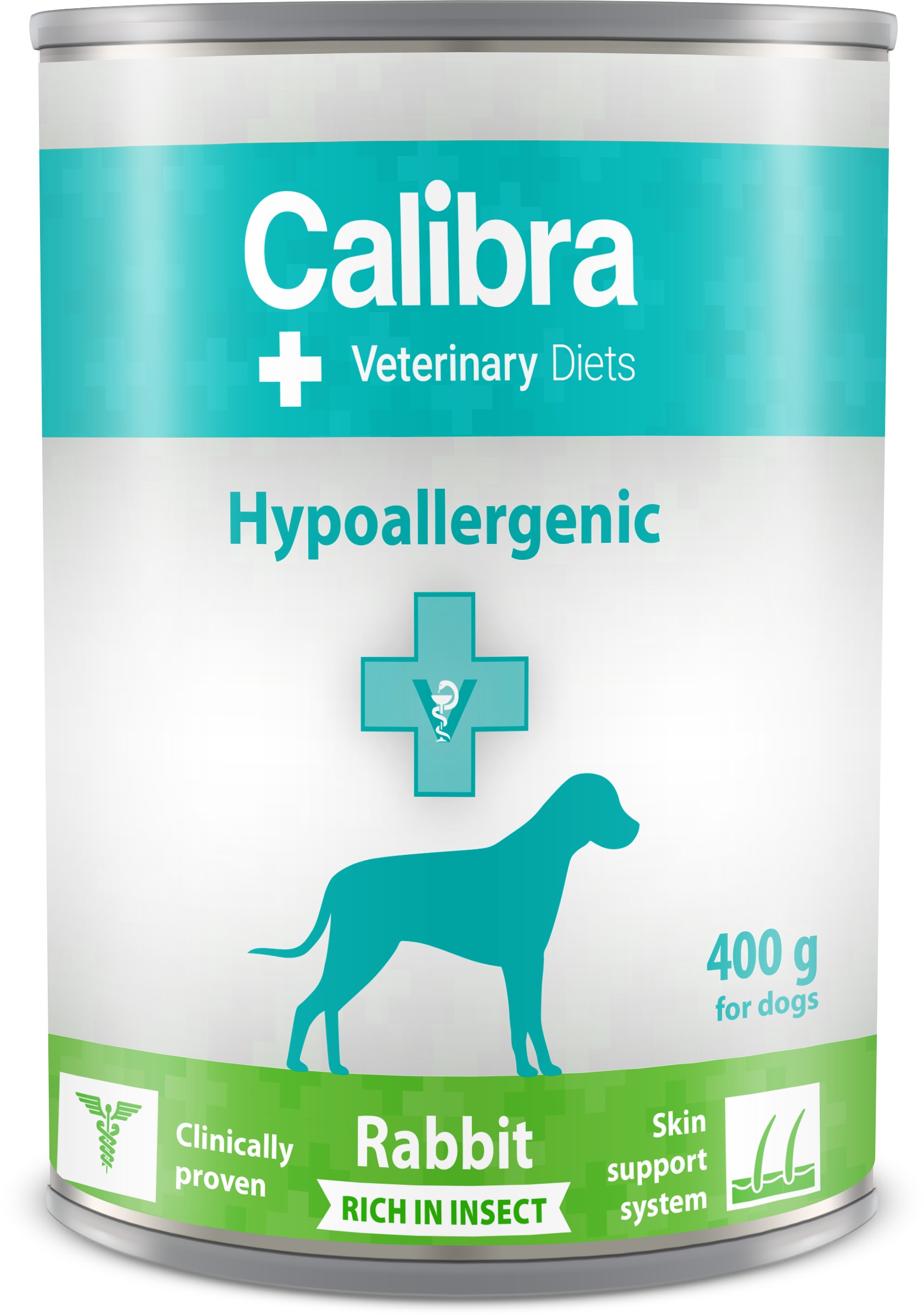 Calibra VD Dog konz. Hypoallergenic Rabbit & Insect 400 g