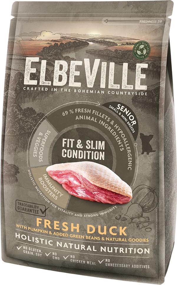 Elbeville Senior Mini Fit and Slim Condition Fresh Duck 1,4 kg