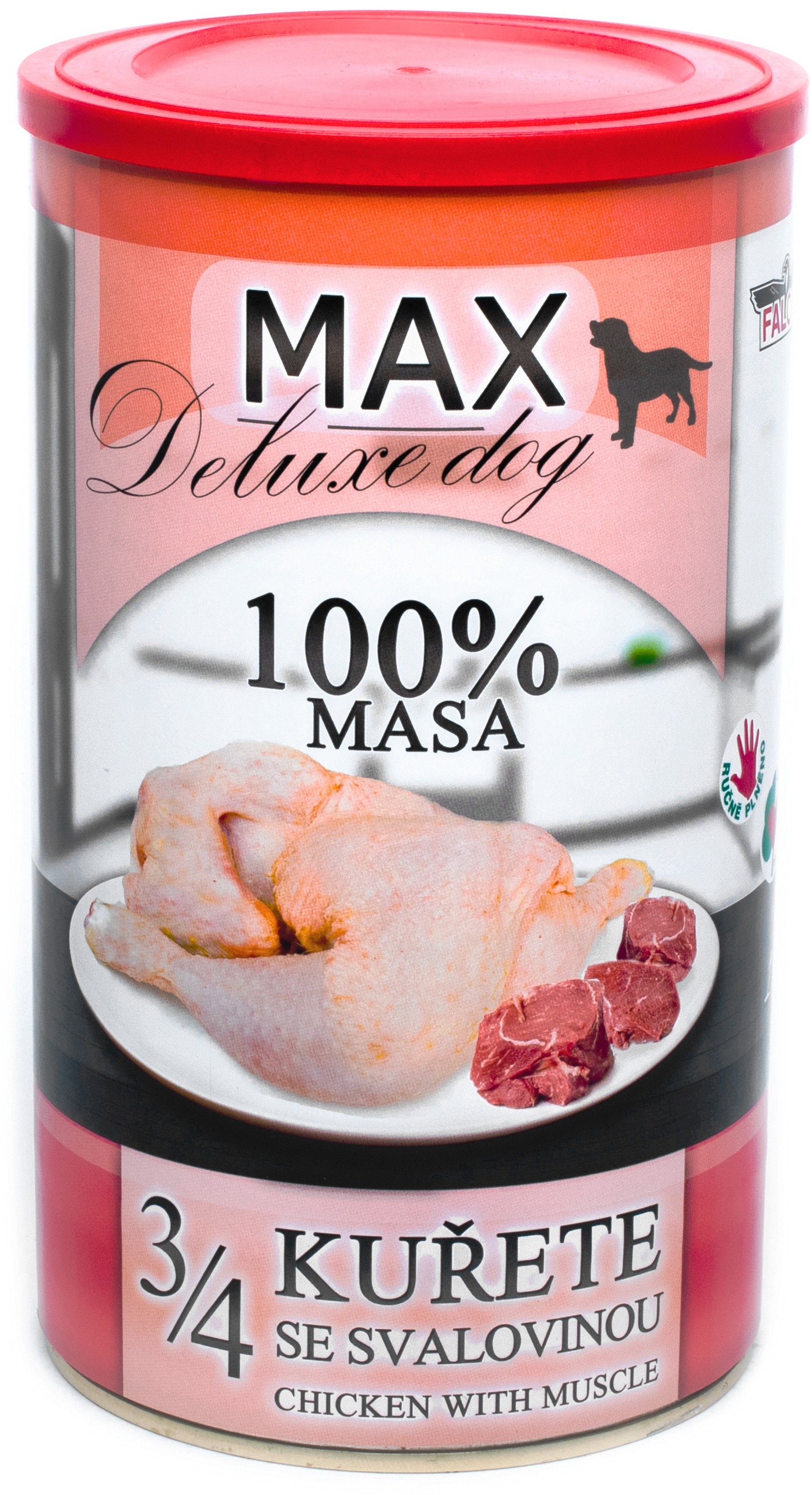 Sokol Falco MAX deluxe 3/4 kurčaťa so svalovinou 1 200 g