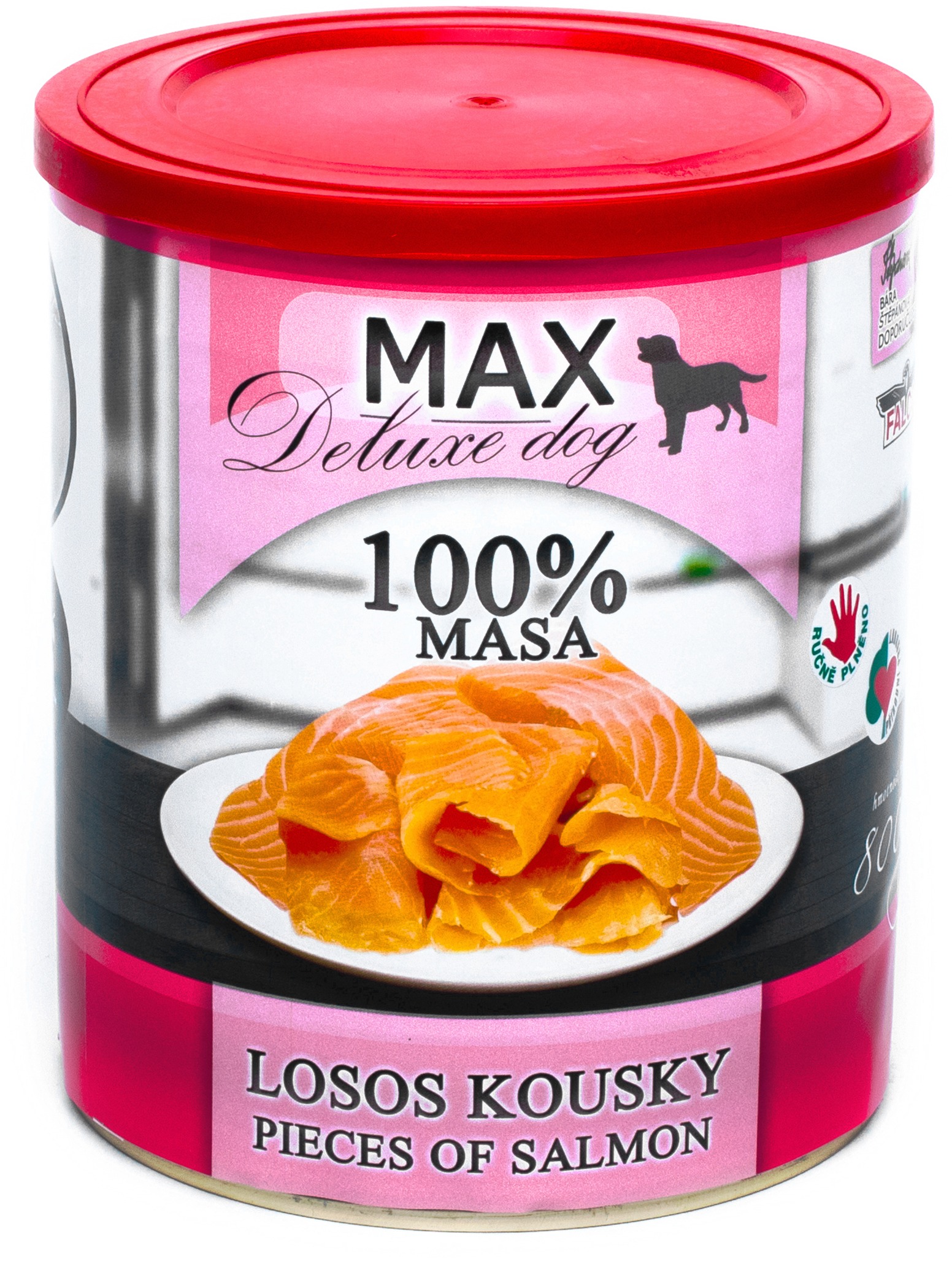 Sokol Falco MAX deluxe losos kúsky 800 g