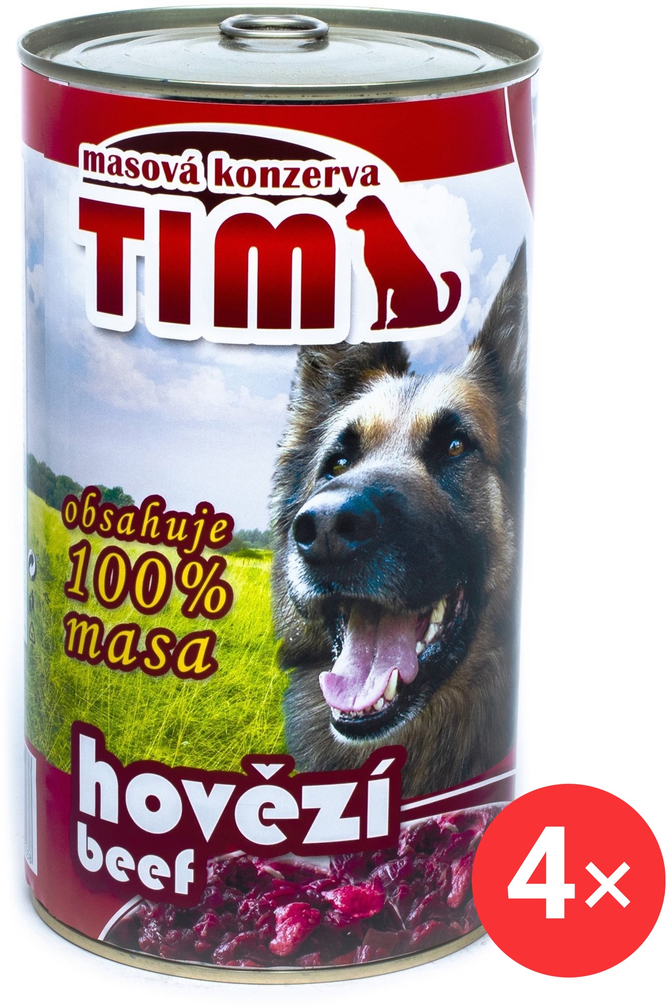 Sokol Falco TIM hovädzie 4× 1200 g