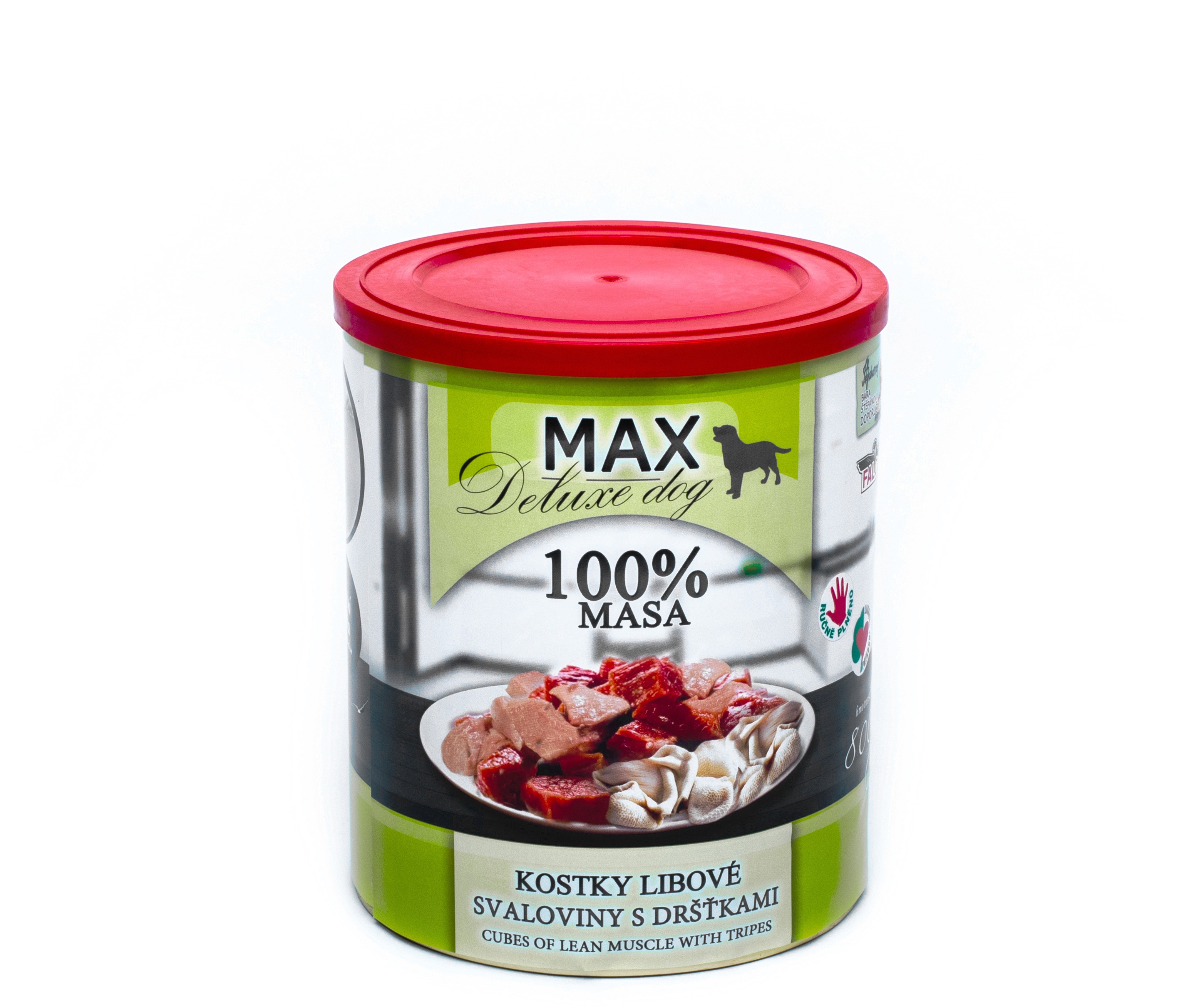 Sokol Falco MAX deluxe kocky chudej svaloviny s držkami 800 g